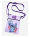 Loungefly Disney Lilo & Stitch Stitch & Flowers Passport Crossbody Bag $6.37 Bags