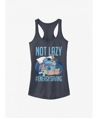 Disney Lilo & Stitch Not Lazy Energy Saving Girls Tank $9.76 Tanks