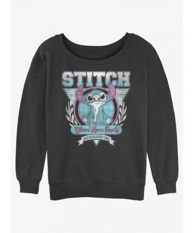 Disney Lilo & Stitch Experiment 626 Girls Slouchy Sweatshirt $14.46 Sweatshirts